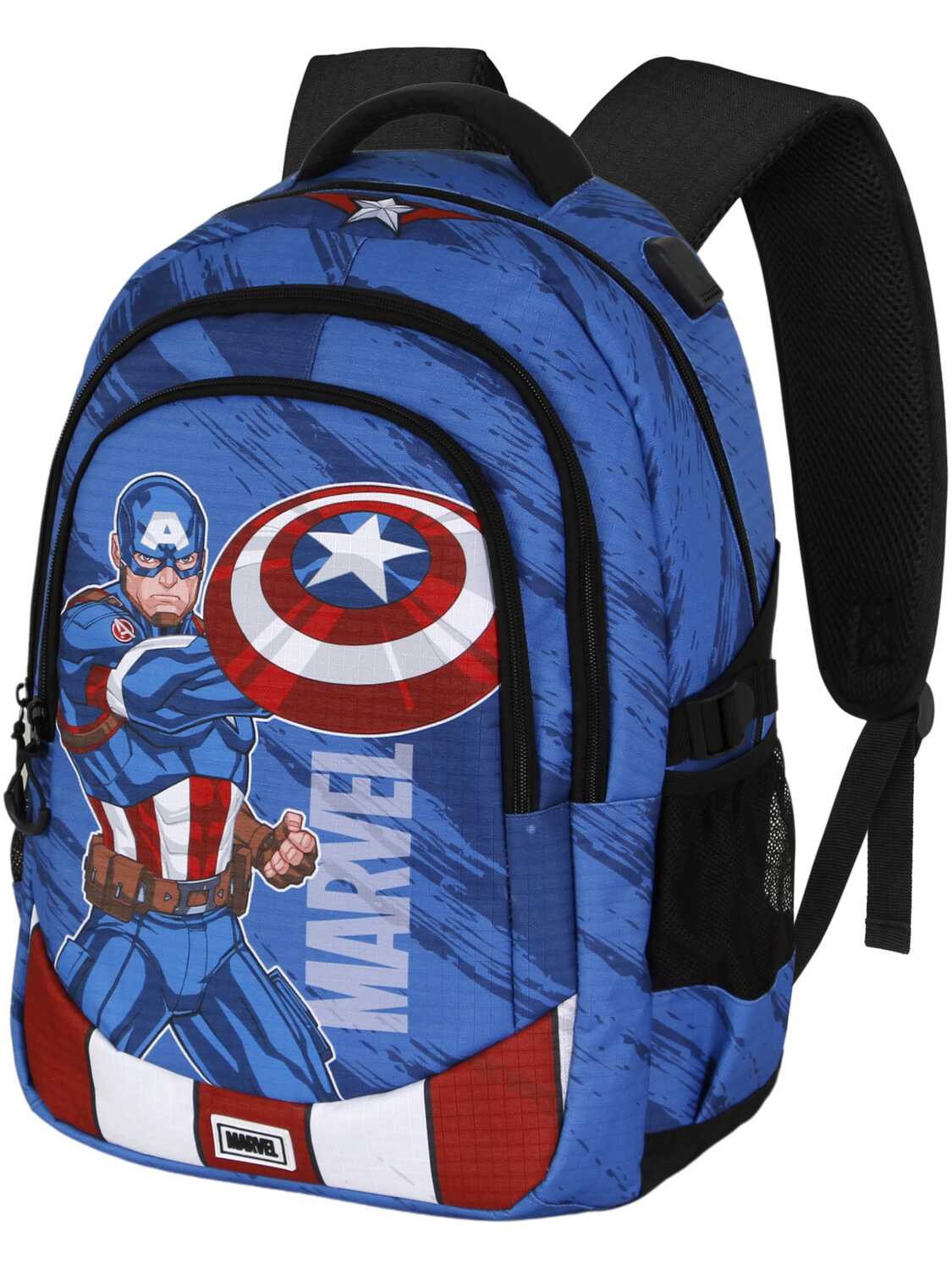Marvel Рюкзак 'Captain America Gears-PLUS Running' в синем цвете
Marvel Рюкзак 'Captain America Gears-PLUS Running' в синем цвете