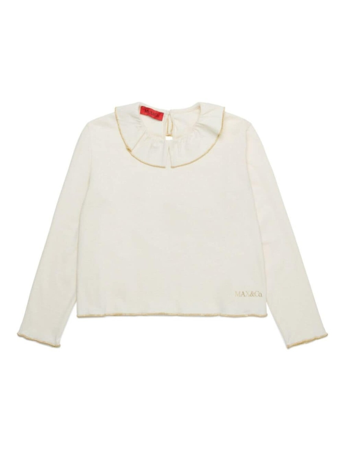 MAX&Co. Kids топ с оборками на воротнике, серый
MAX&Co. Kids топ с оборками на воротнике, серый