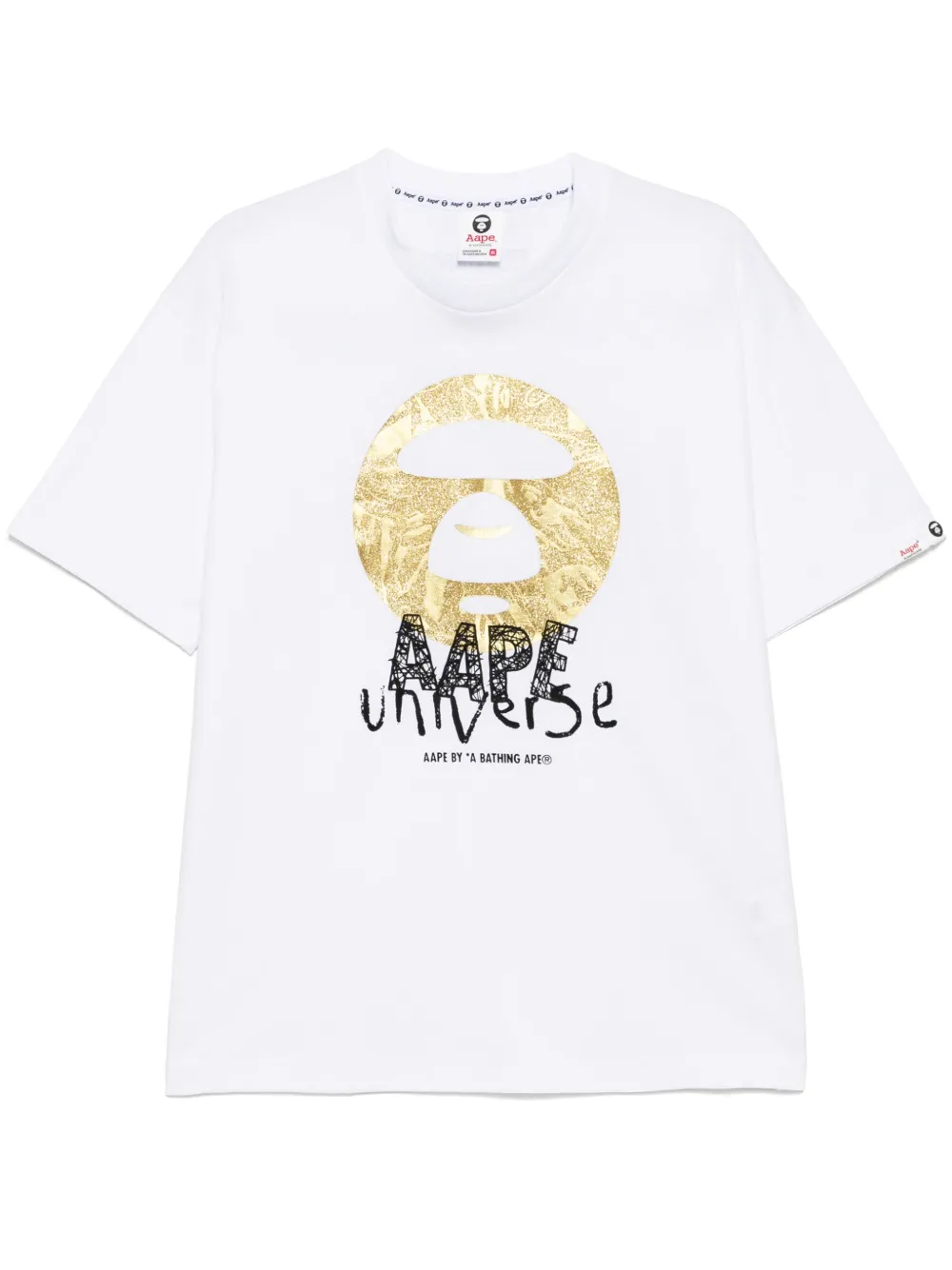 Футболка с логотипом AAPE BY *A BATHING APE, белый
Футболка с логотипом AAPE BY *A BATHING APE, белый