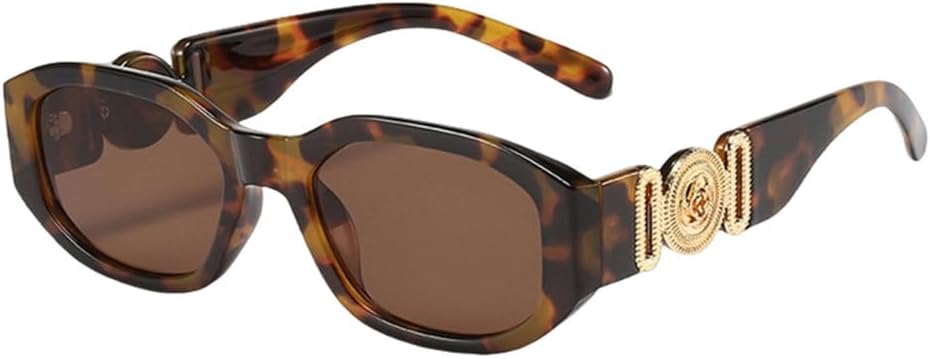 Женские солнцезащитные очки для путешествий, винтажные, маленькие, прямоугольные, прозрачные, с защитой от УФ-излучения UV400, леопардовый принт TYUVIVO, Leopard Brown
Женские солнцезащитные очки для путешествий, винтажные, маленькие, прямоугольные, прозрачные, с защитой от УФ-излучения UV400, леопардовый принт TYUVIVO, Leopard Brown