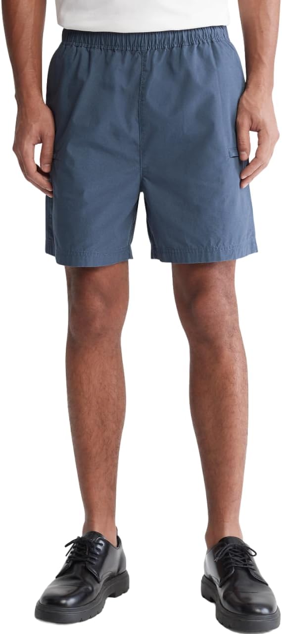 Мужские поплиновые шорты Calvin Klein, Blue Edge
Мужские поплиновые шорты Calvin Klein, Blue Edge