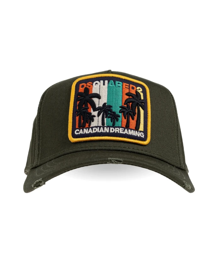 Бейсболка с нашивкой Dsquared2, зеленый
Бейсболка с нашивкой Dsquared2, зеленый