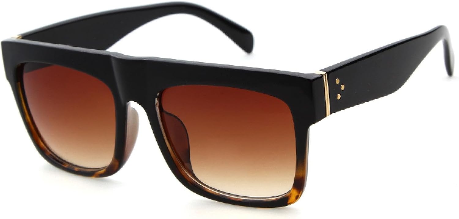 Винтажные солнцезащитные очки с плоской верхней частью для женщин и мужчин, в оправе «тотоиселл», квадратные, с защитой от УФ-излучения UV400 и градиентным рассеиванием света WNCKSQ, C3
Винтажные солнцезащитные очки с плоской верхней частью для женщин и мужчин, в оправе «тотоиселл», квадратные, с защитой от УФ-излучения UV400 и градиентным рассеиванием света WNCKSQ, C3