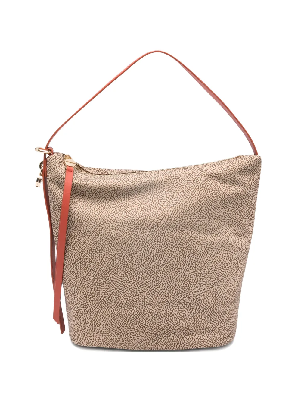 Сумка-тоут с принтованным ремнем Borbonese, бежевый
Сумка-тоут с принтованным ремнем Borbonese, бежевый