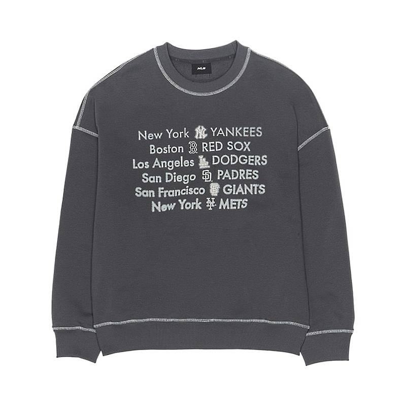 MLB Свитшот унисекс темно-серый
MLB Свитшот унисекс темно-серый