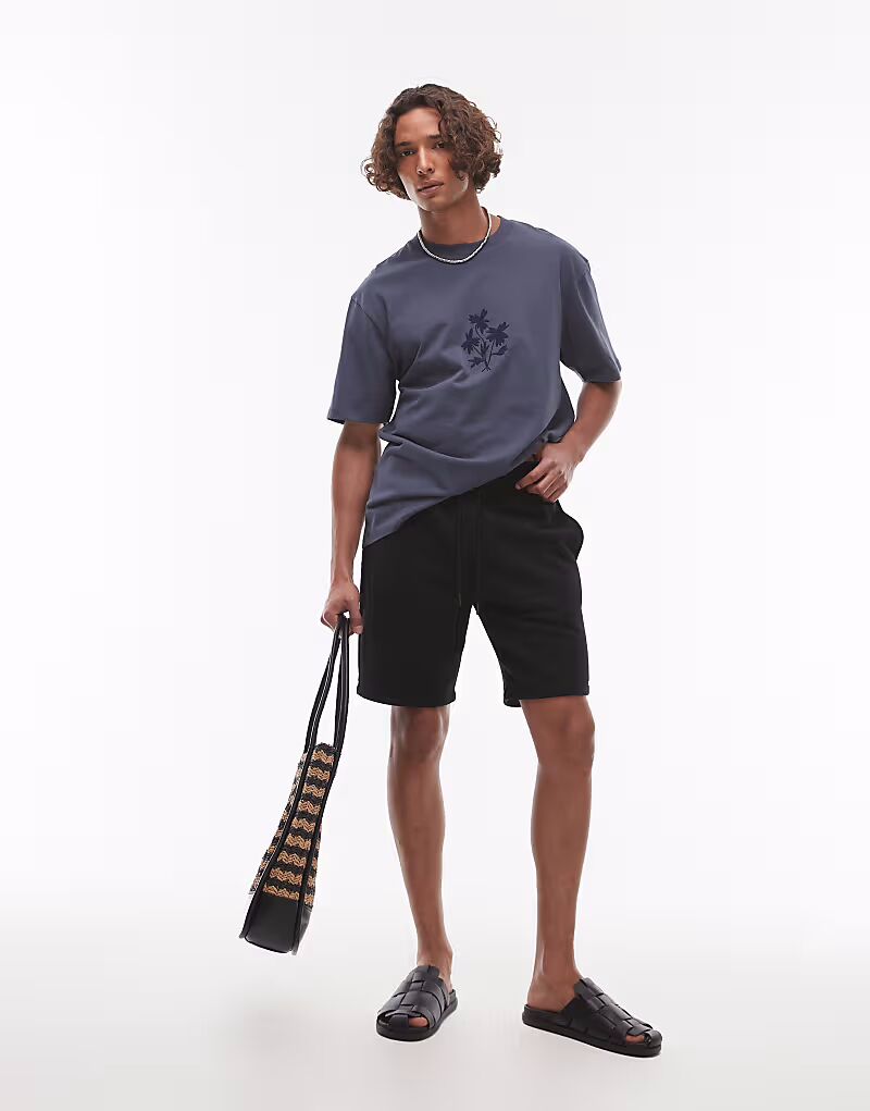 Классические шорты Topman черного цвета
Классические шорты Topman черного цвета