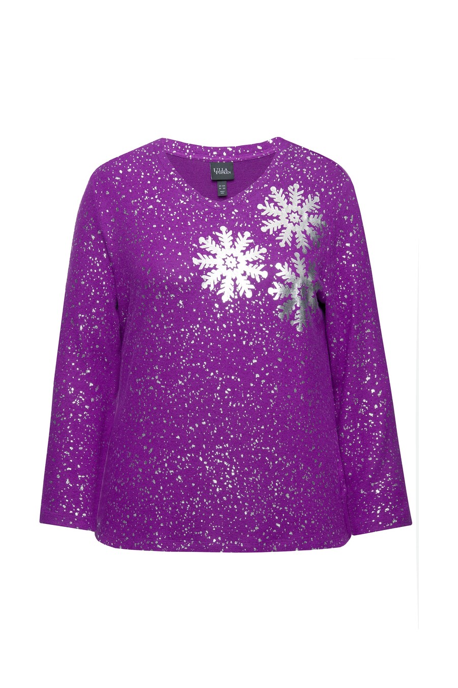 Толстовка Ulla Popken, темно-фиолетовый
Толстовка Ulla Popken, темно-фиолетовый