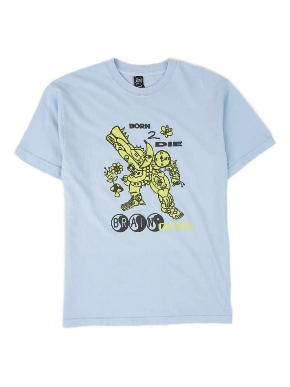 Хлопковая футболка с сюрреалистическим изображением Brain Dead, синий
Хлопковая футболка с сюрреалистическим изображением Brain Dead, синий