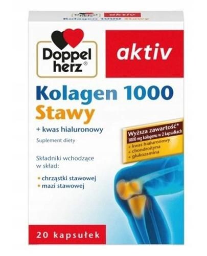 Doppelherz Activ Kolagen 1000 Stawy коллаген, 20 шт.
Doppelherz Activ Kolagen 1000 Stawy коллаген, 20 шт.