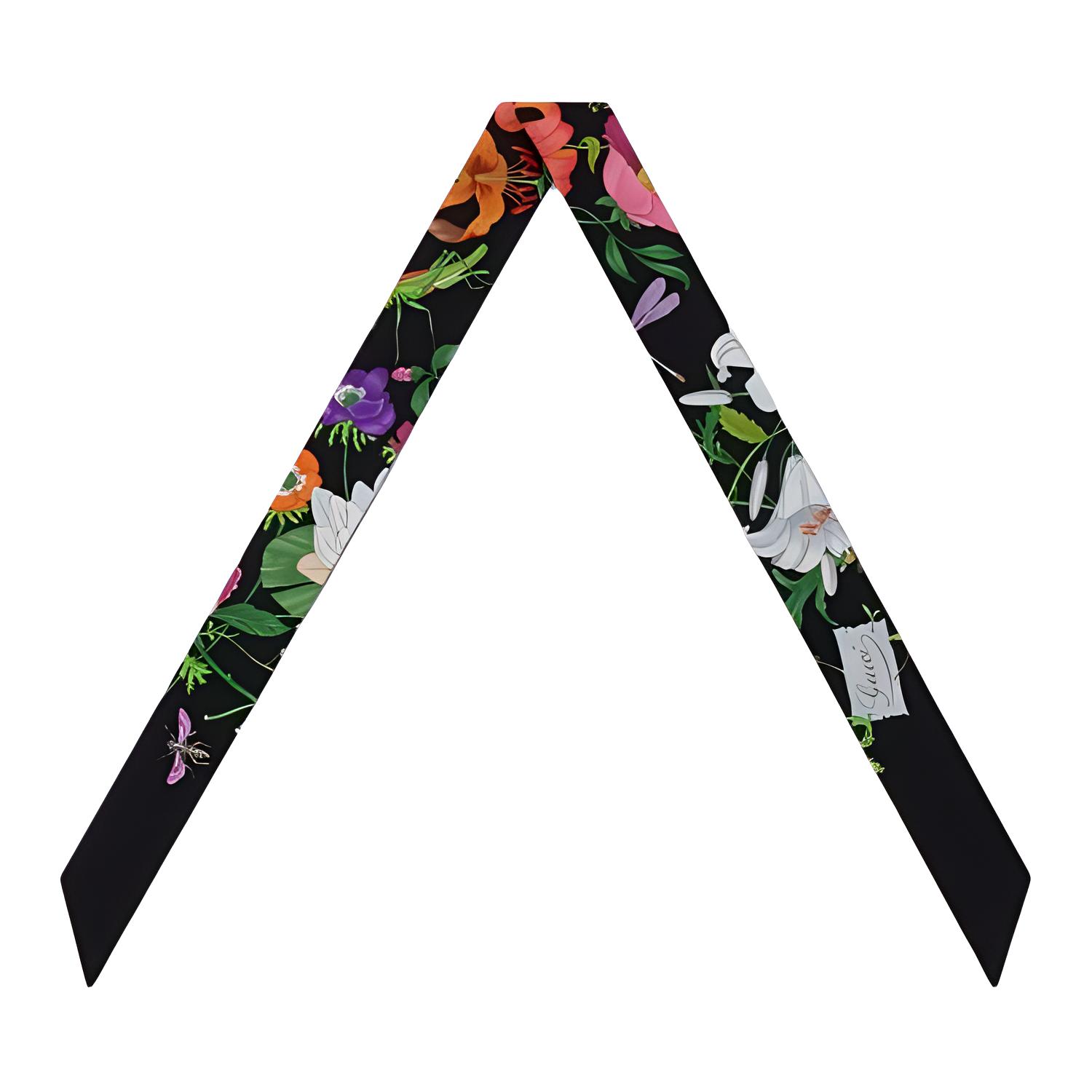 GUCCI Шелковый шарф Mulberry унисекс Black
GUCCI Шелковый шарф Mulberry унисекс Black