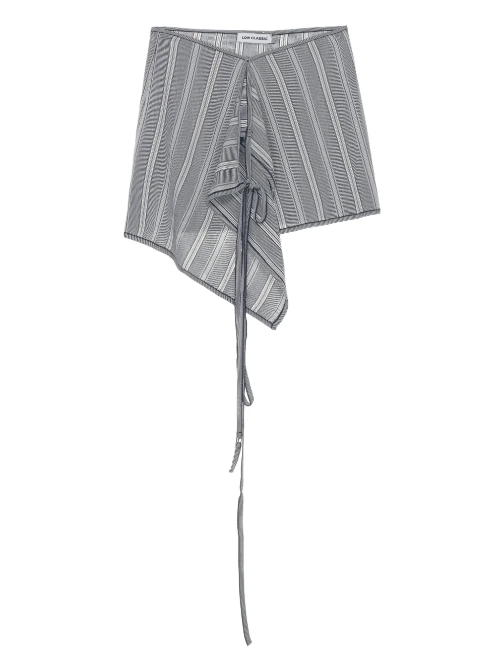 Юбка мини асимметричного кроя с поясом Low Classic, синий
Юбка мини асимметричного кроя с поясом Low Classic, синий