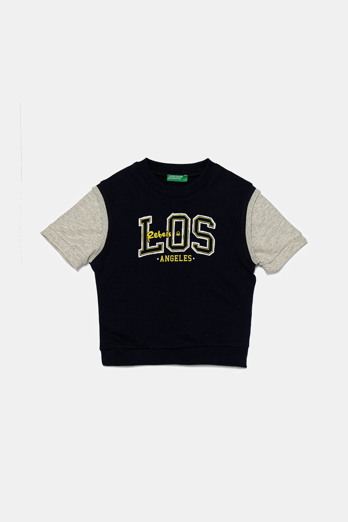 Детская хлопковая толстовка United Colors Of Benetton, темно-синий
Детская хлопковая толстовка United Colors Of Benetton, темно-синий