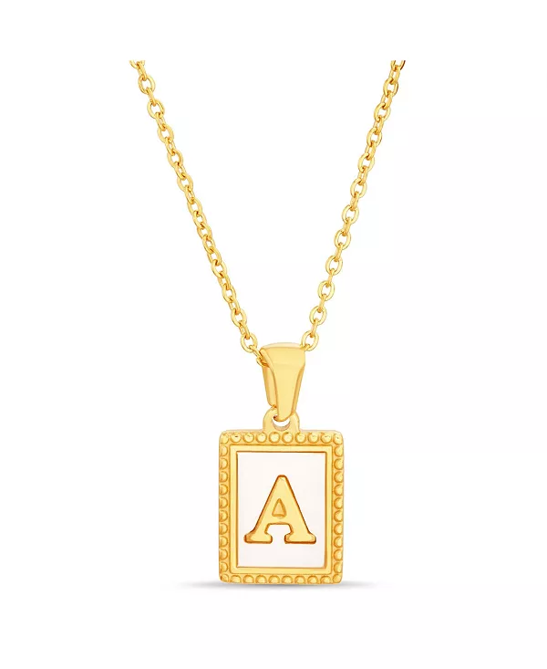 Ожерелье с подвеской в виде инициала золотистого тона Kensie, a
Ожерелье с подвеской в виде инициала золотистого тона Kensie, a