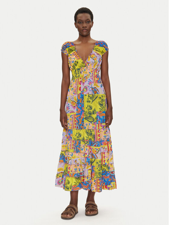 Летнее платье стандартный крой IC25-123 Iconique, мультиколор
Летнее платье стандартный крой IC25-123 Iconique, мультиколор