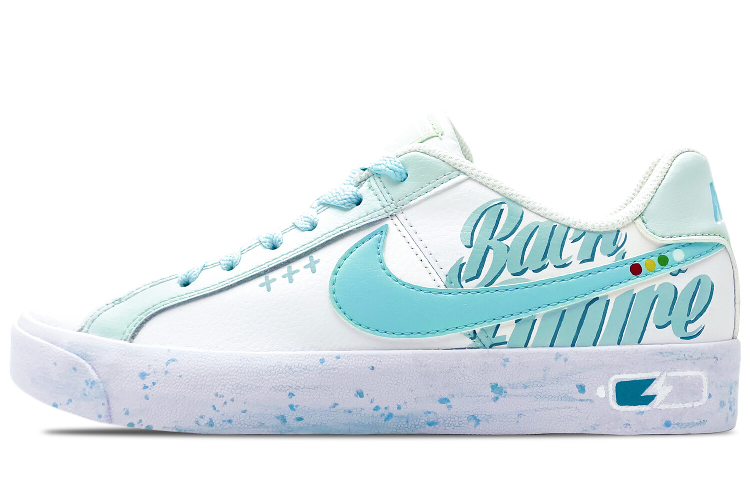 Кроссовки Nike Court Royale Skateboarding Shoes Women's Low-top White/Turquoise, белый
Кроссовки Nike Court Royale Skateboarding Shoes Women's Low-top White/Turquoise, белый