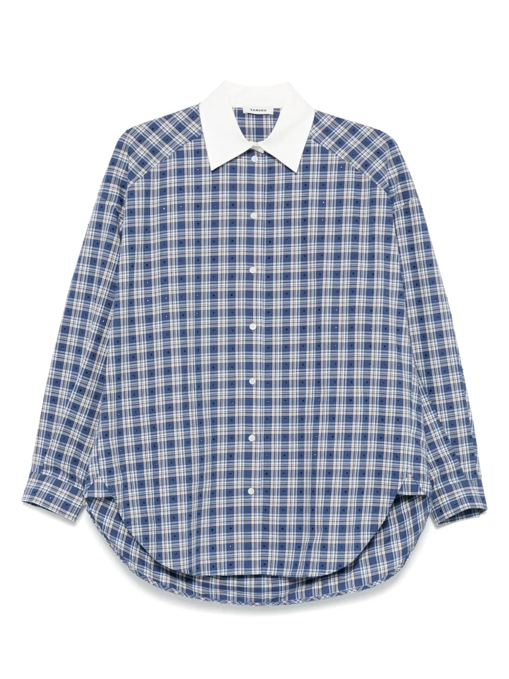 Рубашка с кристаллами SANDRO, синий
Рубашка с кристаллами SANDRO, синий