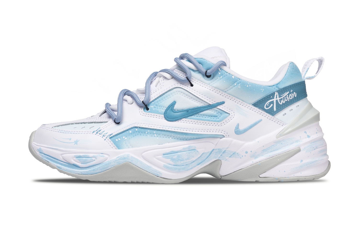 Кроссовки M2K Tekno Glacial Dancer с амортизацией, устойчивые к истиранию, дышащие, на низком ходу, с эффектом увеличения роста, массивные, унисекс Nike, белый синий gradient
Кроссовки M2K Tekno Glacial Dancer с амортизацией, устойчивые к истиранию, дышащие, на низком ходу, с эффектом увеличения роста, массивные, унисекс Nike, белый синий gradient