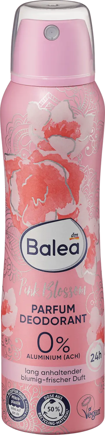 Дезодорант Balea Deospray Parfum Pink Blossom, 150 ml
Дезодорант Balea Deospray Parfum Pink Blossom, 150 ml
