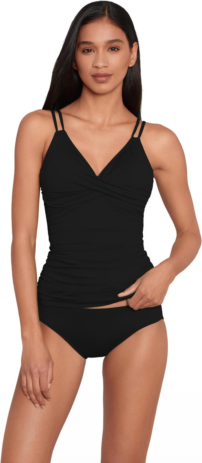 Купальник Lauren Ralph Lauren Beach Club Solids Double Strap Twist Underwire Camikini, черный
Купальник Lauren Ralph Lauren Beach Club Solids Double Strap Twist Underwire Camikini, черный