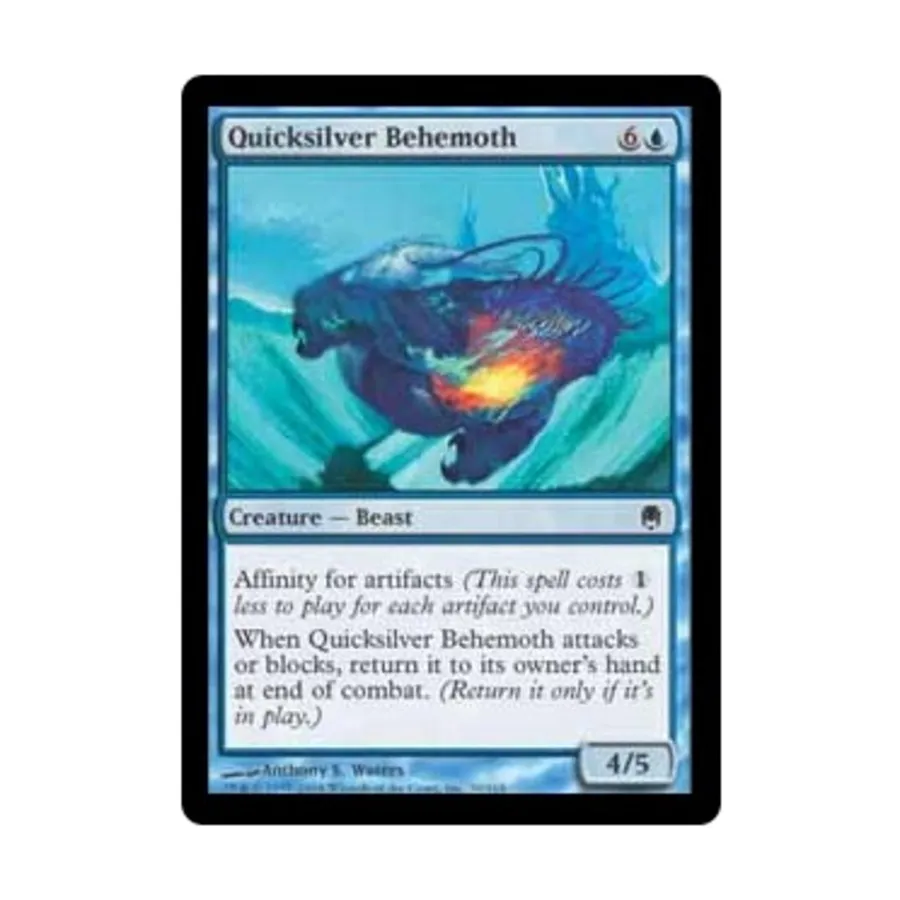 CCG Ртутный бегемот (клавиша C), MTG - Darksteel
CCG Ртутный бегемот (клавиша C), MTG - Darksteel