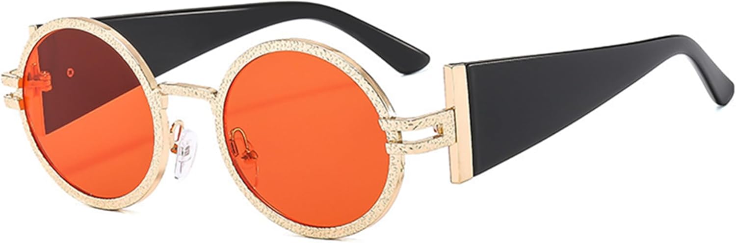 Круглые солнцезащитные очки bullabulling для женщин, модные солнцезащитные очки, стильные винтажные золотые солнцезащитные очки для женщин в стиле 90-х, защита от ультрафиолета UV400, C6
Круглые солнцезащитные очки bullabulling для женщин, модные солнцезащитные очки, стильные винтажные золотые солнцезащитные очки для женщин в стиле 90-х, защита от ультрафиолета UV400, C6