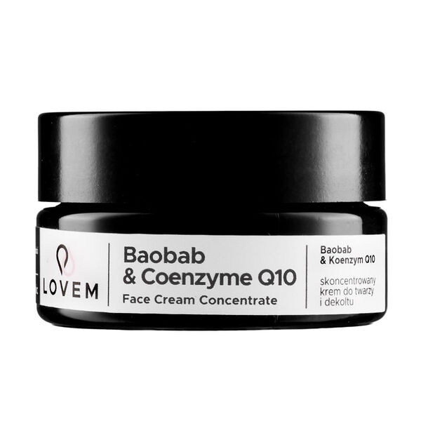 Ночной крем для лица - баобаб и коэнзим Q10, 30 мл Lovem 
Ночной крем для лица - баобаб и коэнзим Q10, 30 мл Lovem