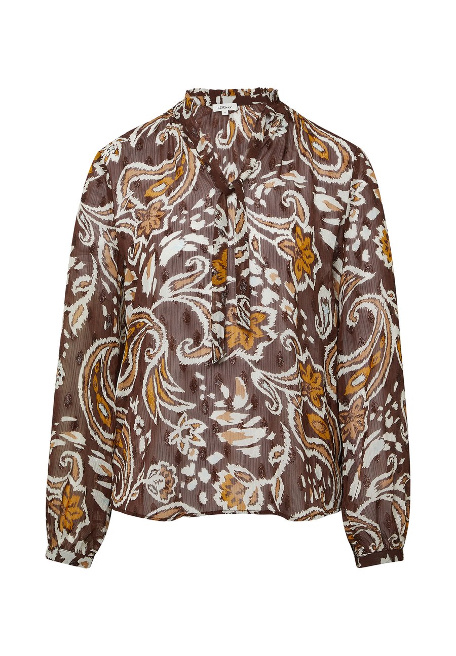 Блуза s.Oliver Blouse, Dunkelbraun/Mottled Dark Brown
Блуза s.Oliver Blouse, Dunkelbraun/Mottled Dark Brown