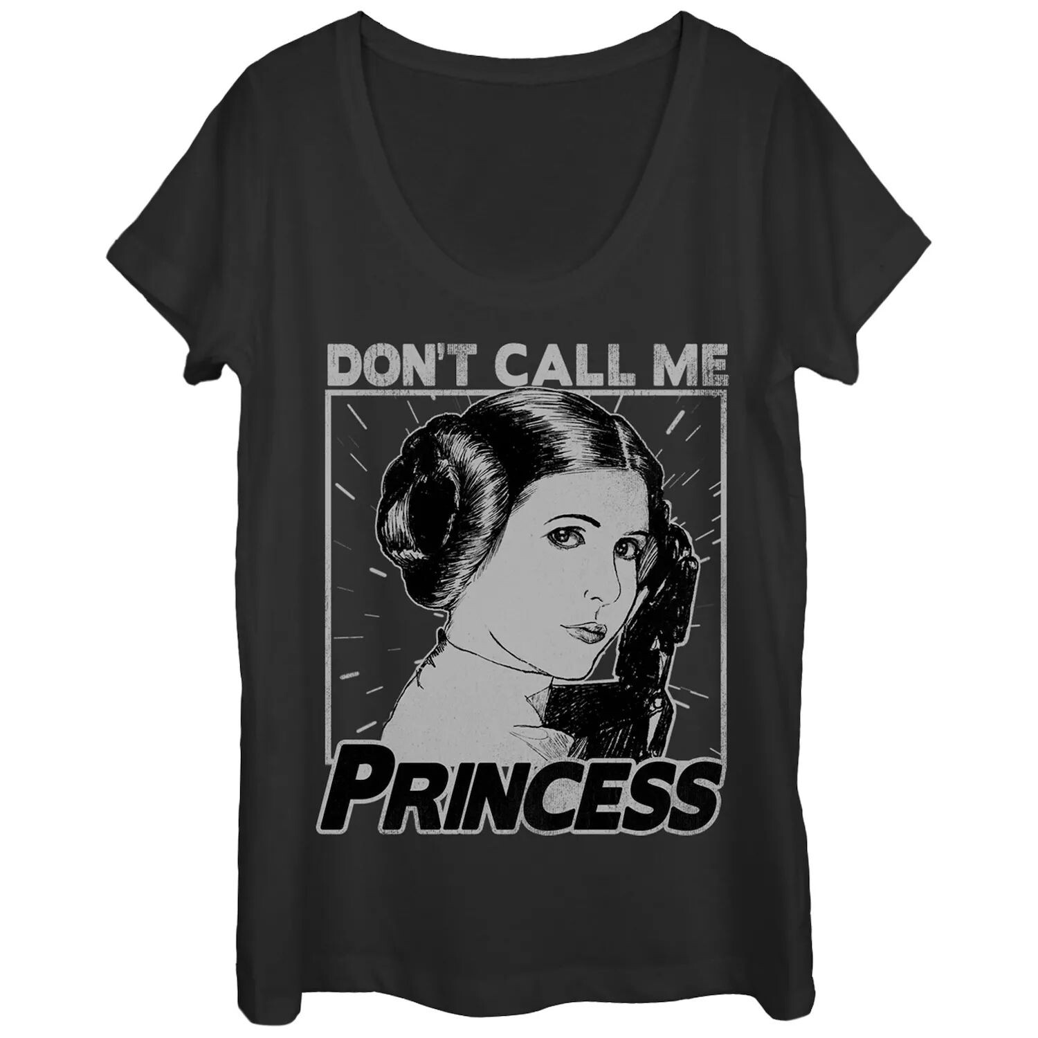 Футболка с овальным вырезом для детей «Звездные войны: Лея, не называй меня принцессой» Licensed Character
Футболка с овальным вырезом для детей «Звездные войны: Лея, не называй меня принцессой» Licensed Character