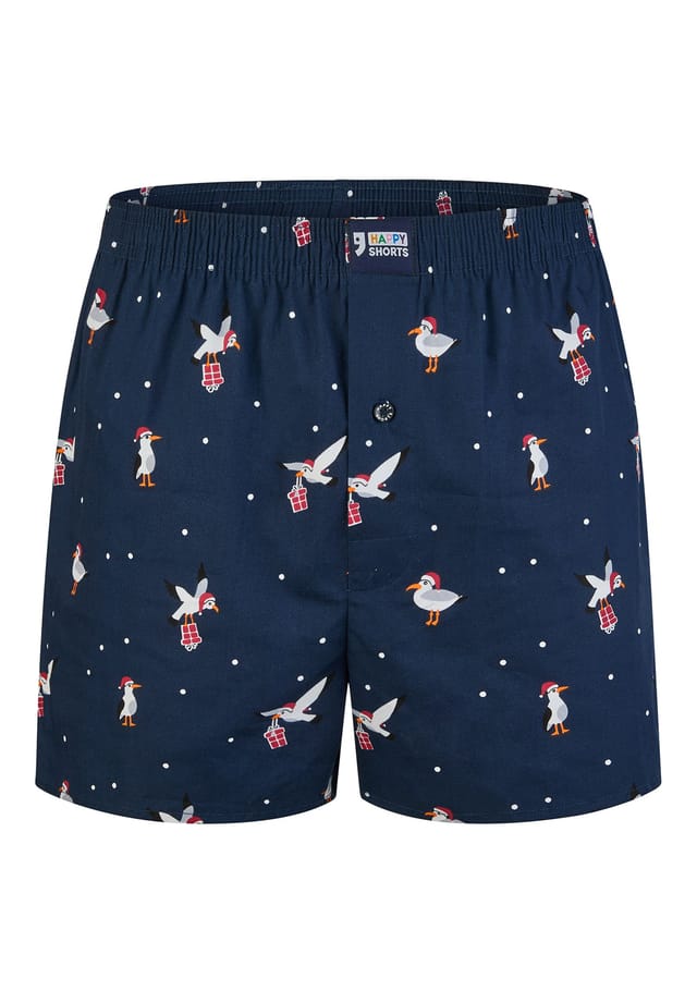 Боксеры рождественские шорты подарок рождественский мотив Happy Shorts, цвет sea gull
Боксеры рождественские шорты подарок рождественский мотив Happy Shorts, цвет sea gull