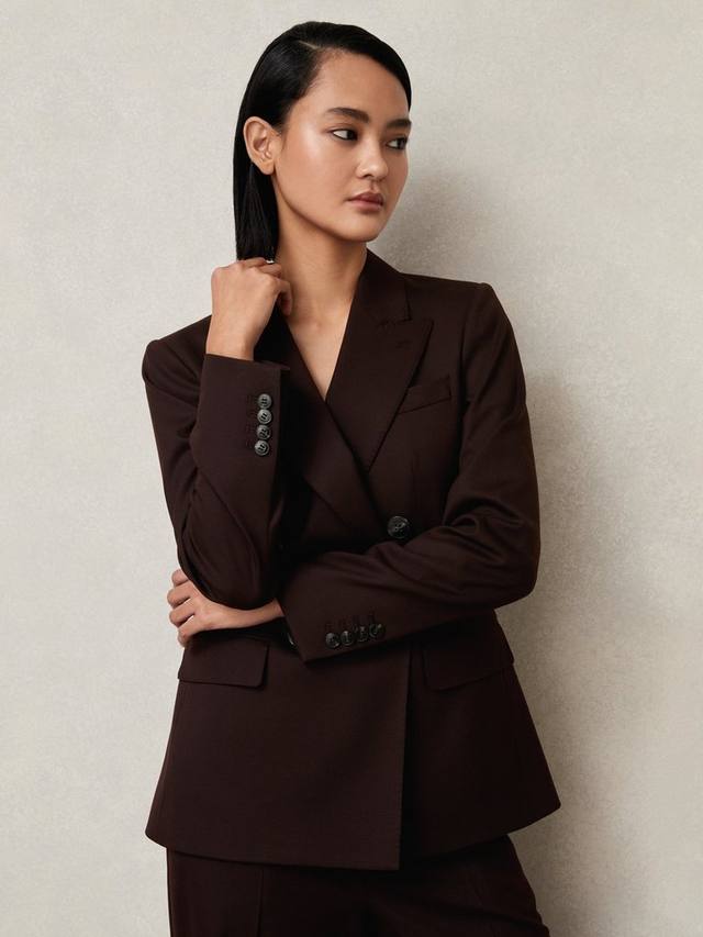 Солен двубортный блейзер Reiss, Aubergine
Солен двубортный блейзер Reiss, Aubergine