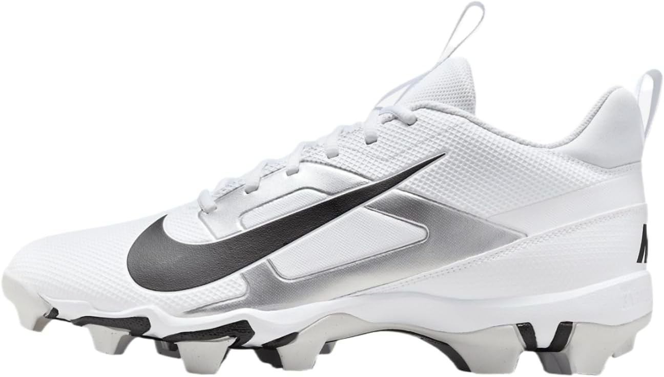 Футбольные бутсы Nike Alpha Menace 4 Shark для мужчин, White/Metallic Silver/Photon Dust/Black
Футбольные бутсы Nike Alpha Menace 4 Shark для мужчин, White/Metallic Silver/Photon Dust/Black