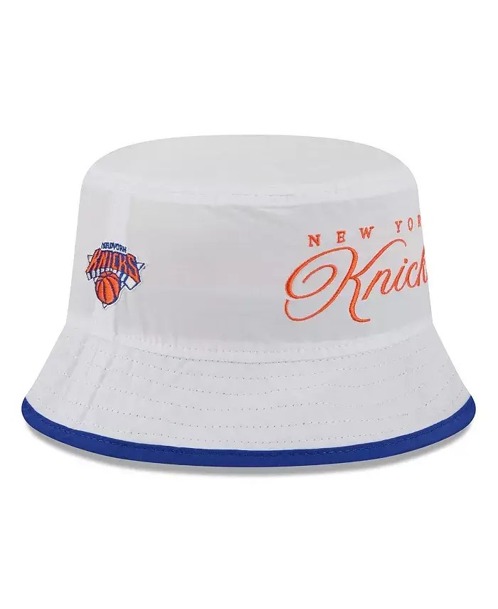 Мужская бело-голубая нейлоновая шляпа-ведро New York Knicks 2025 NBA Draft New Era
Мужская бело-голубая нейлоновая шляпа-ведро New York Knicks 2025 NBA Draft New Era