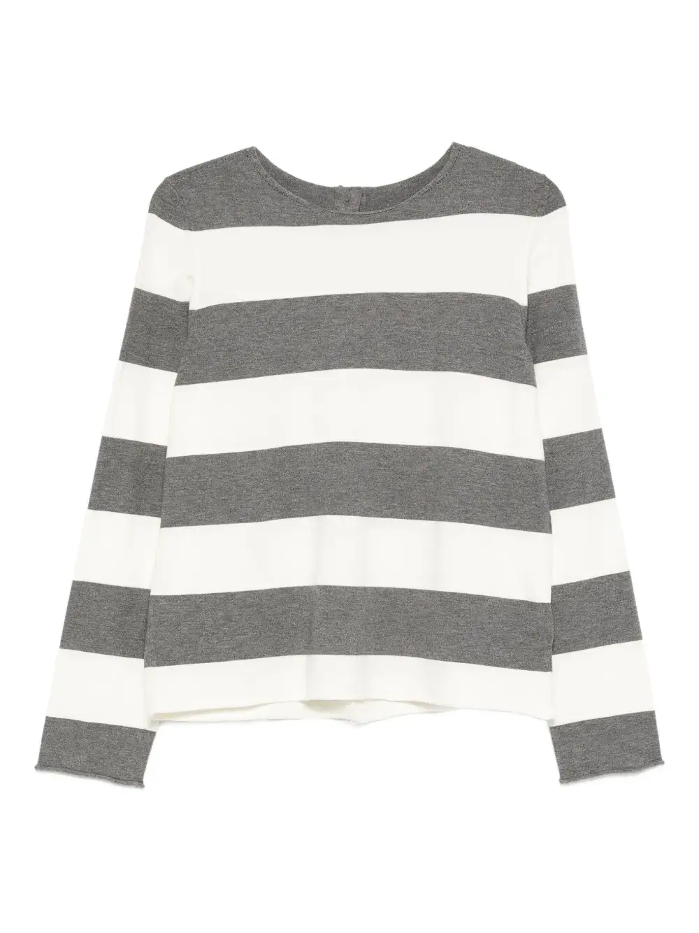 Топ в полоску на пуговицах Semicouture, серый
Топ в полоску на пуговицах Semicouture, серый