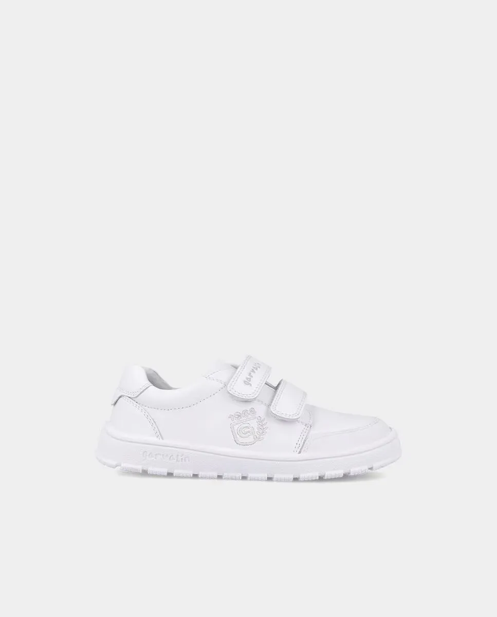 Детские кожаные кроссовки из уважительных и минималистичных материалов Garvalín, белый
Детские кожаные кроссовки из уважительных и минималистичных материалов Garvalín, белый