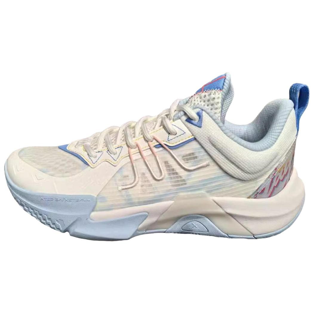 XTEP Баскетбольные кроссовки с противоскользящей подошвой, износостойкие, мужские, белые, синие
XTEP Баскетбольные кроссовки с противоскользящей подошвой, износостойкие, мужские, белые, синие