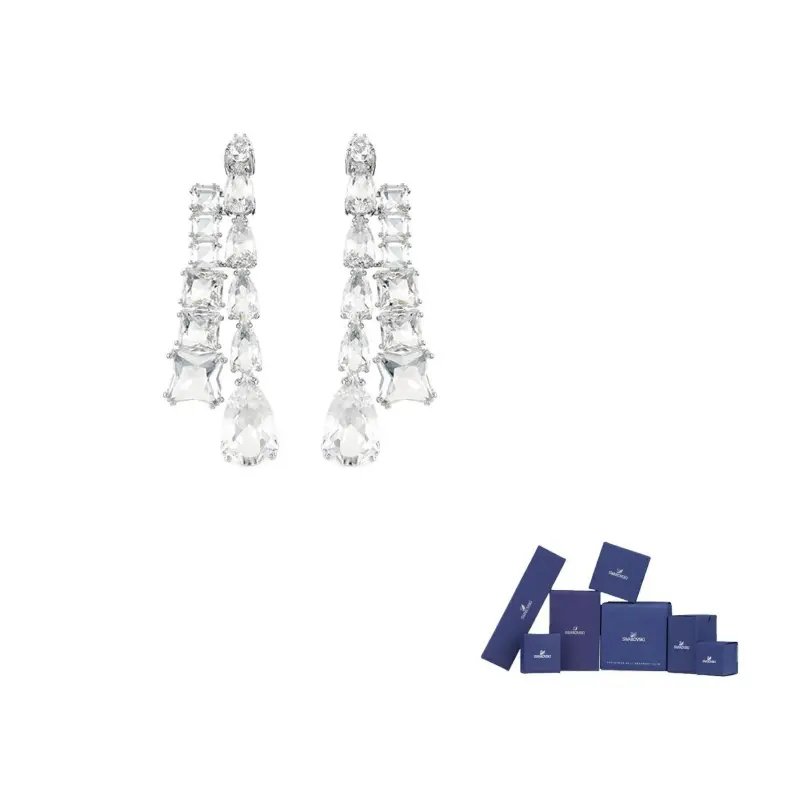 Матричные серьги Matrix Swarovski, белый
Матричные серьги Matrix Swarovski, белый
