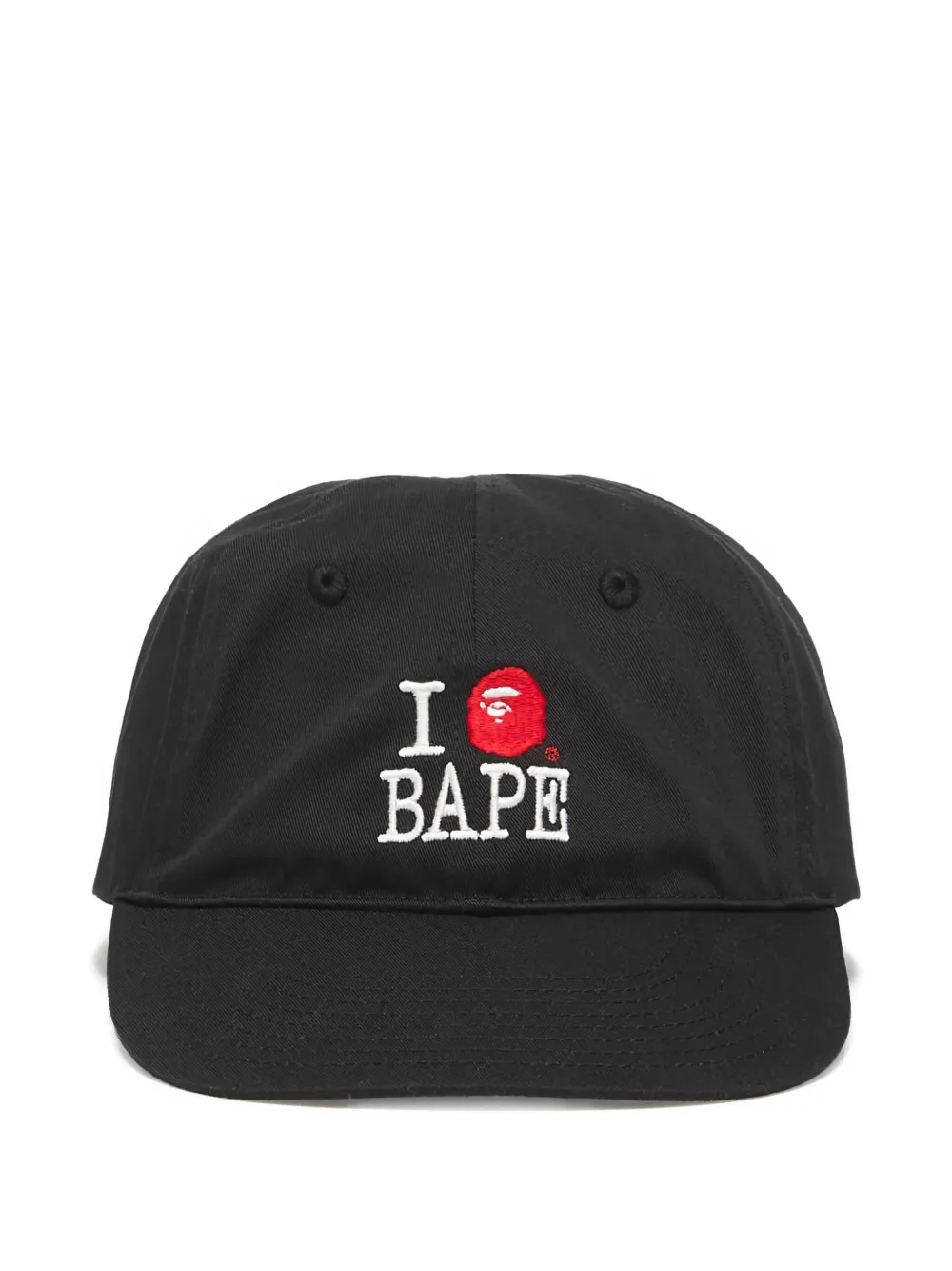 Бейсболка из хлопкового твила с логотипом A Bathing Ape, черный
Бейсболка из хлопкового твила с логотипом A Bathing Ape, черный