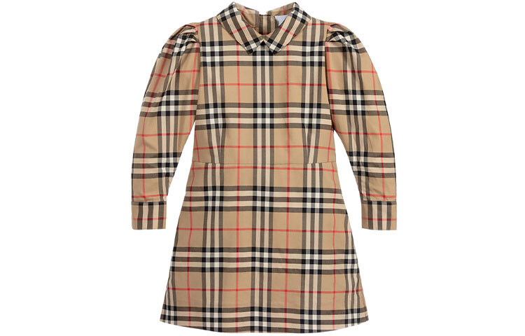Платье детское Burberry в клетку, бежевый
Платье детское Burberry в клетку, бежевый