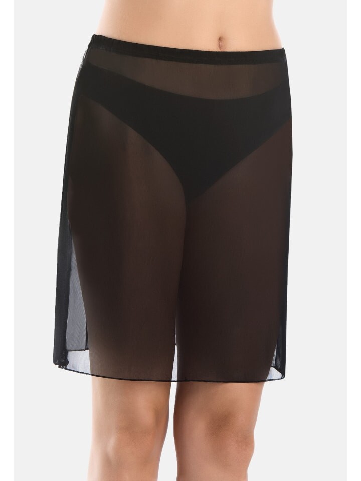 Юбка длиной до колена Teyli, черный 
Юбка длиной до колена Teyli, черный