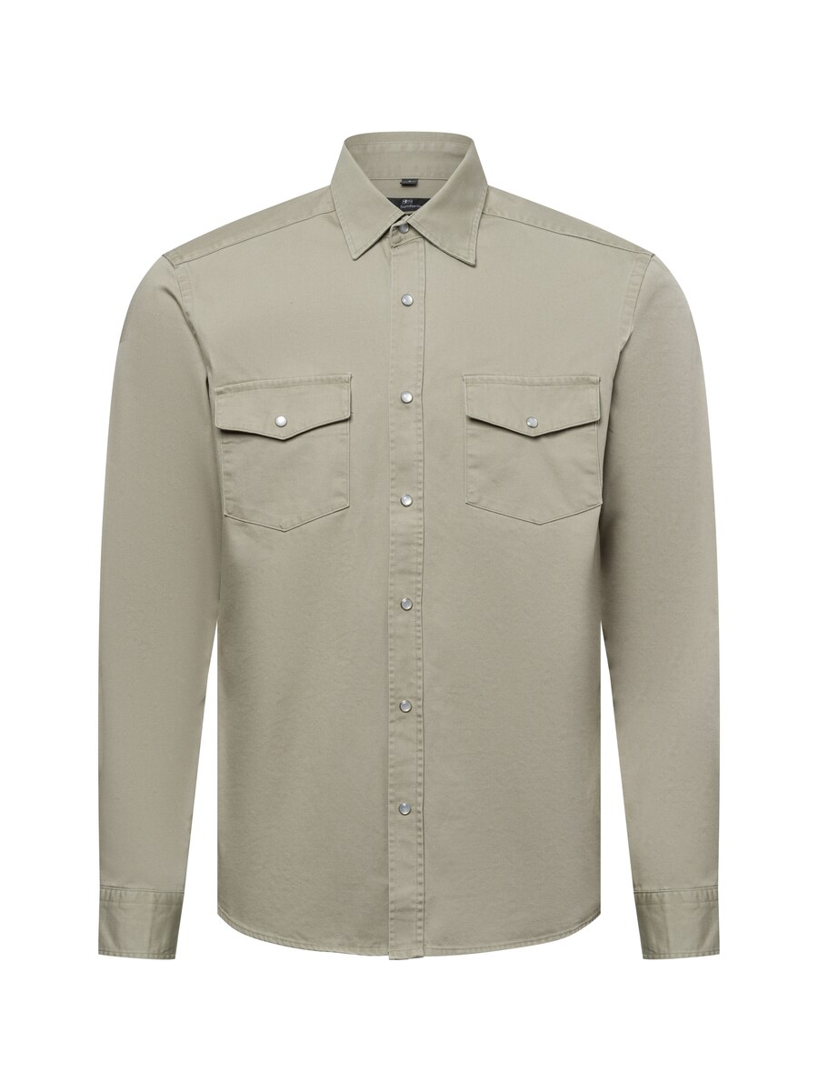 Рубашка на пуговицах классического кроя Nils Sundström, хаки
Рубашка на пуговицах классического кроя Nils Sundström, хаки