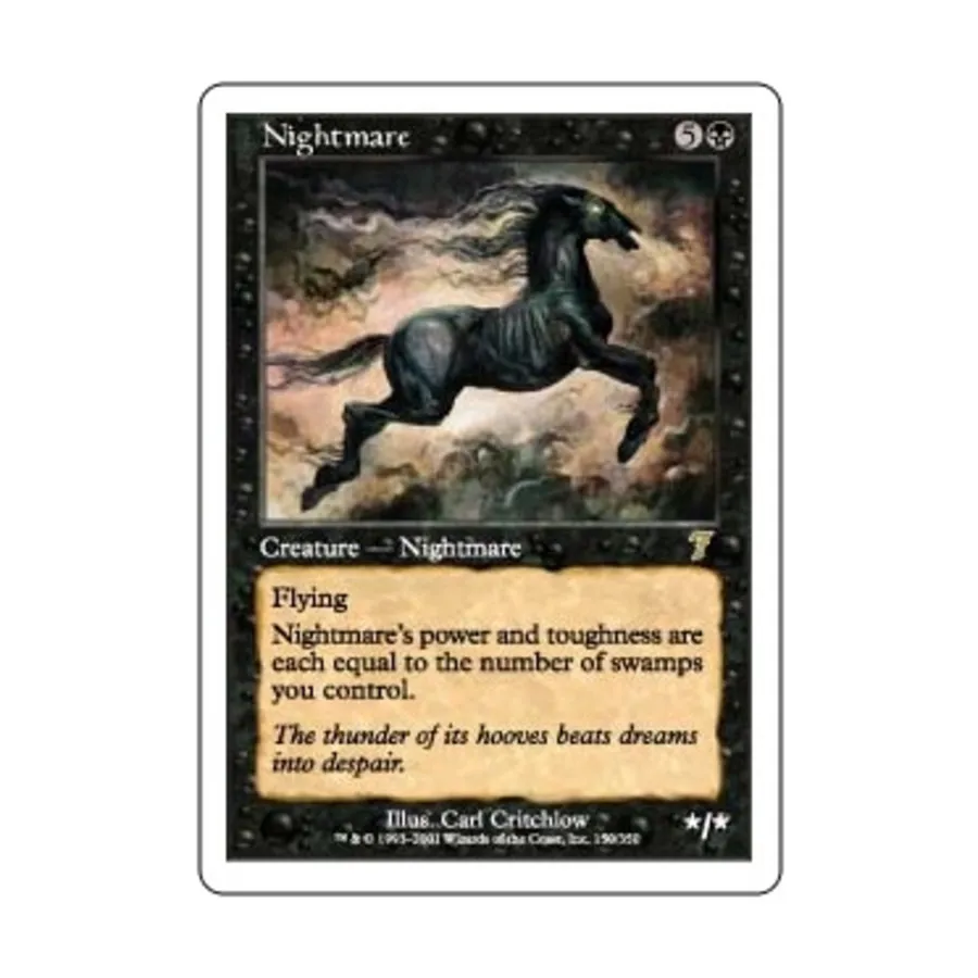 CCG Кошмар (клавиша R), MTG - 7th Edition
CCG Кошмар (клавиша R), MTG - 7th Edition