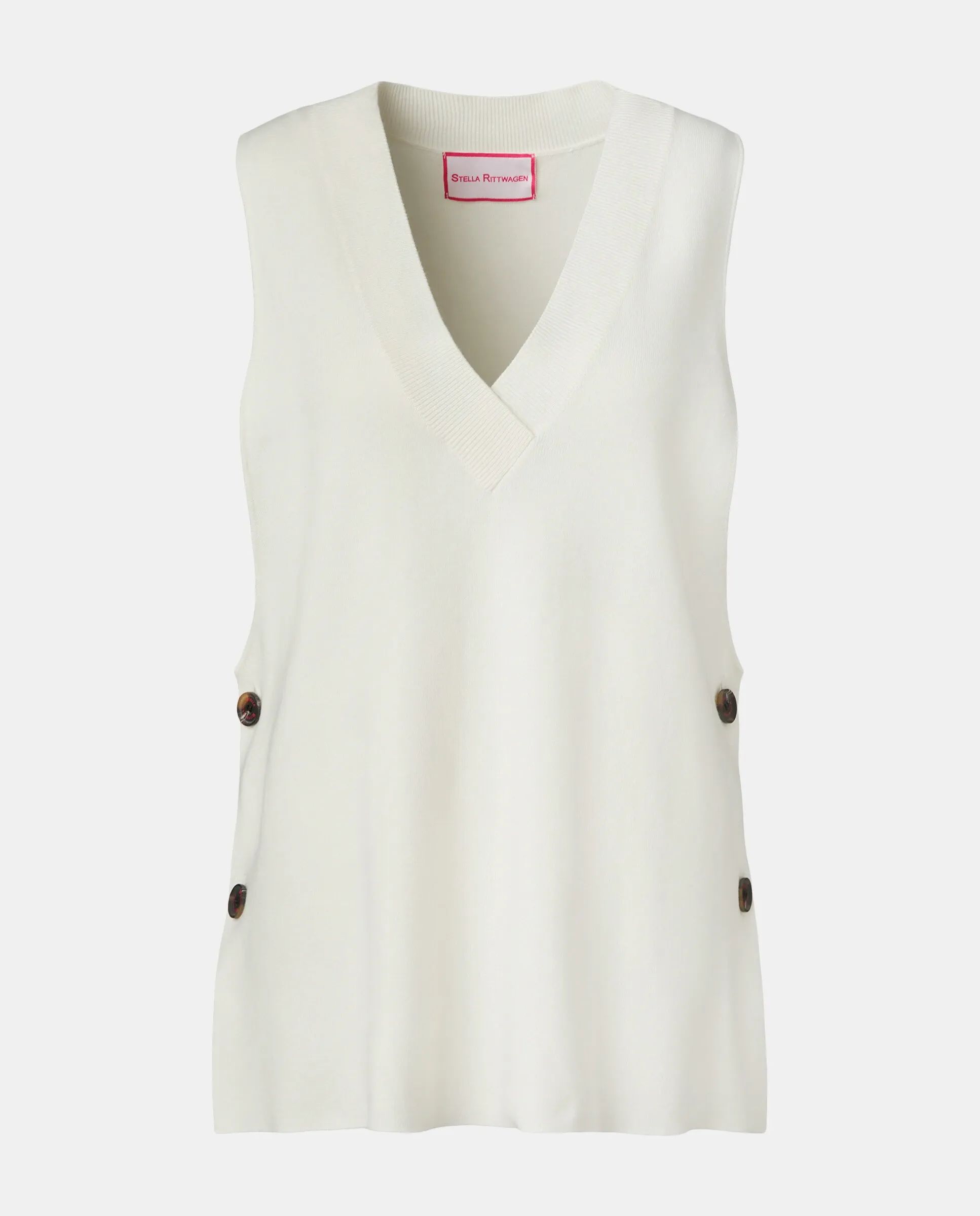 Женский вязаный жилет с V-образным вырезом Stella Rittwagen, песочный
Женский вязаный жилет с V-образным вырезом Stella Rittwagen, песочный