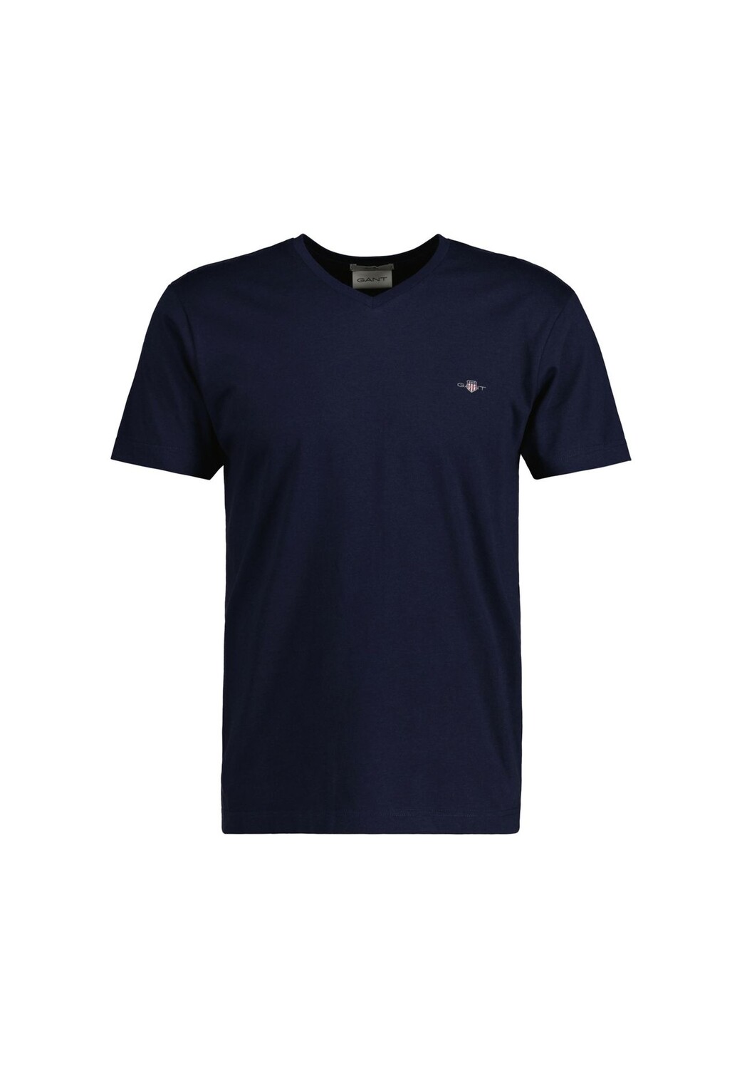 Мужская футболка с v-образным вырезом, приталенный крой — ФУТБОЛКА SLIM SHIELD с V-образным вырезом, короткий рукав, хлопок GANT, темно-синий
Мужская футболка с v-образным вырезом, приталенный крой — ФУТБОЛКА SLIM SHIELD с V-образным вырезом, короткий рукав, хлопок GANT, темно-синий