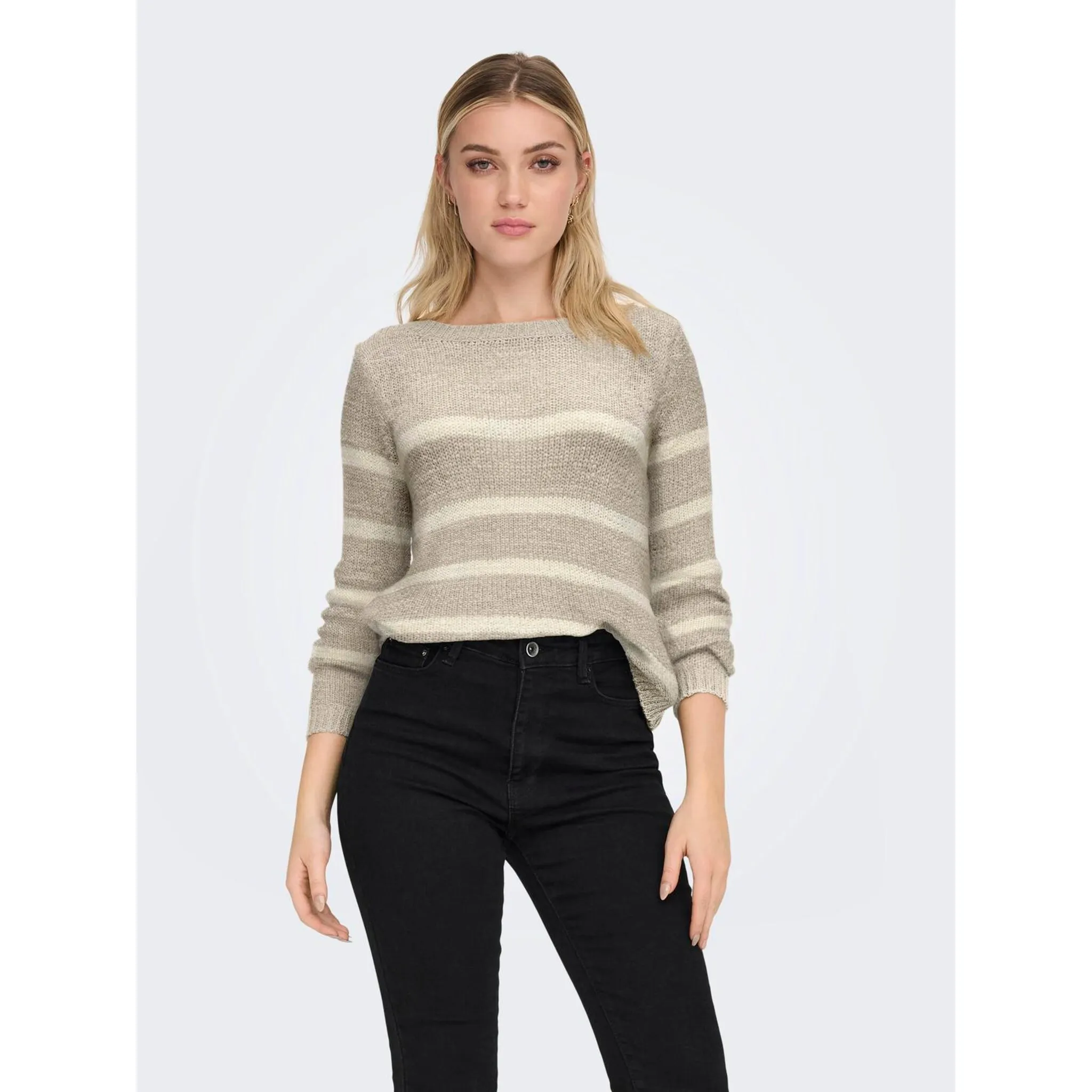 Only вязаный свитер "ONLGEENA XO L/S PULLOVER KNT NOOS", цвет Simply Taupe Stripes:Eggnog
Only вязаный свитер "ONLGEENA XO L/S PULLOVER KNT NOOS", цвет Simply Taupe Stripes:Eggnog