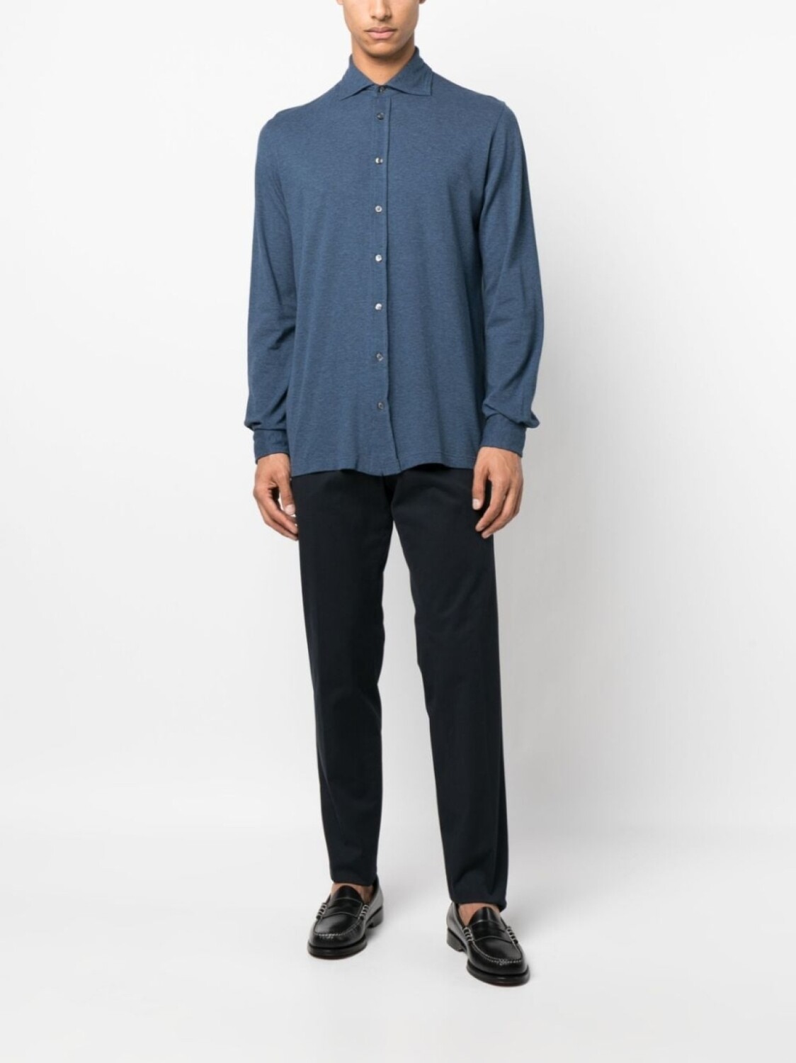 Barba рубашка с длинными рукавами, синий
Barba рубашка с длинными рукавами, синий