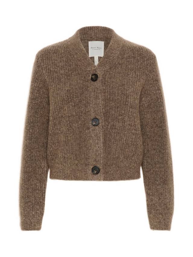 Кардиган из смеси шерсти летти Part Two, цвет Mink Melange
Кардиган из смеси шерсти летти Part Two, цвет Mink Melange