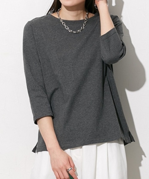 Футболка с круглым вырезом и рукавами 3/4 из 100% хлопка, устойчивая к поту, удлиненная Slattgir
Футболка с круглым вырезом и рукавами 3/4 из 100% хлопка, устойчивая к поту, удлиненная Slattgir