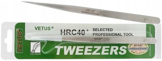 Профессиональный пинцет для наращивания ресниц, Vetus St-11 Straight Project Lashes
Профессиональный пинцет для наращивания ресниц, Vetus St-11 Straight Project Lashes