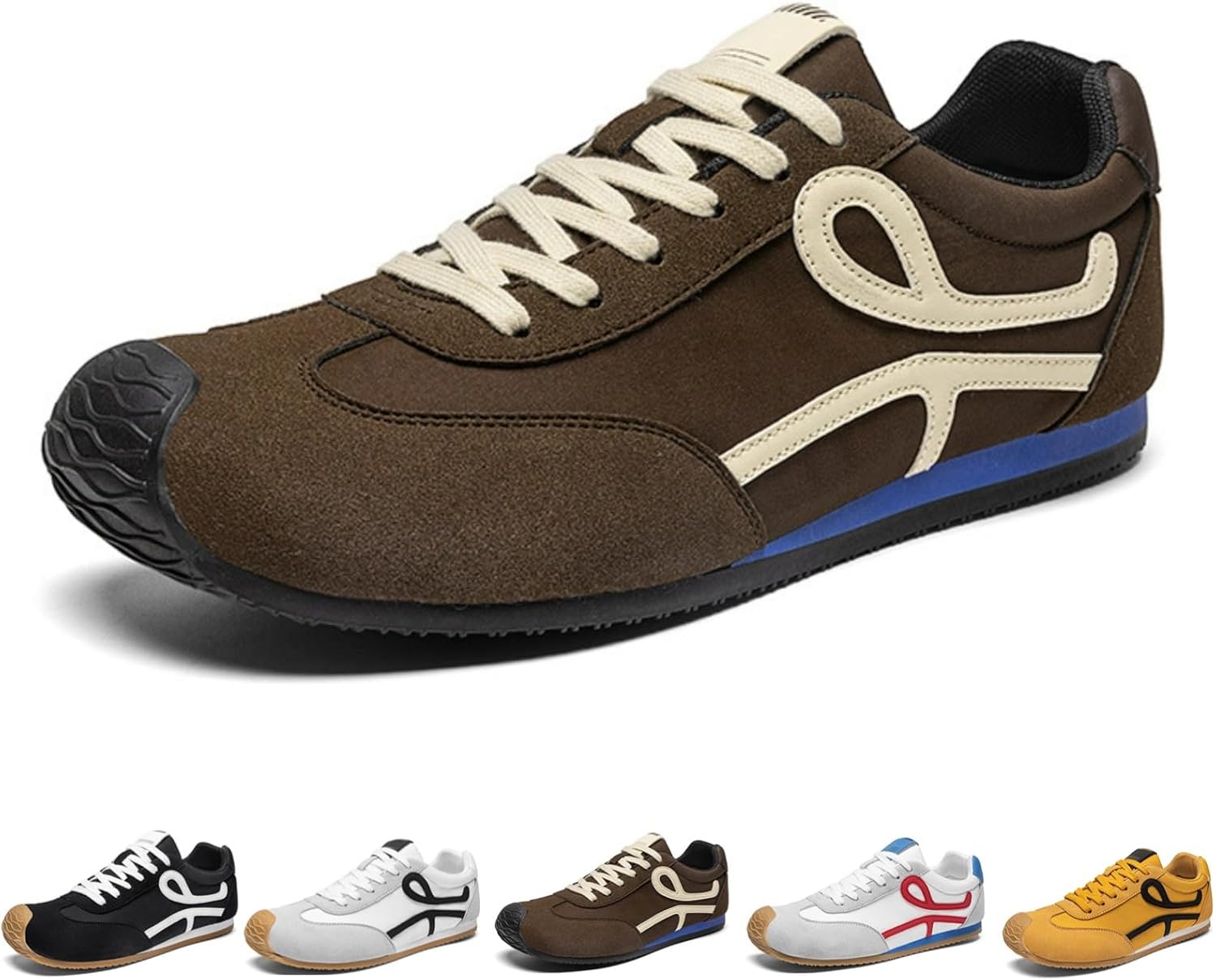 Мужские ретро-кроссовки со шнуровкой, удобные повседневные теннисные туфли, классические эстетичные прогулочные кроссовки Macefil, коричневый
Мужские ретро-кроссовки со шнуровкой, удобные повседневные теннисные туфли, классические эстетичные прогулочные кроссовки Macefil, коричневый