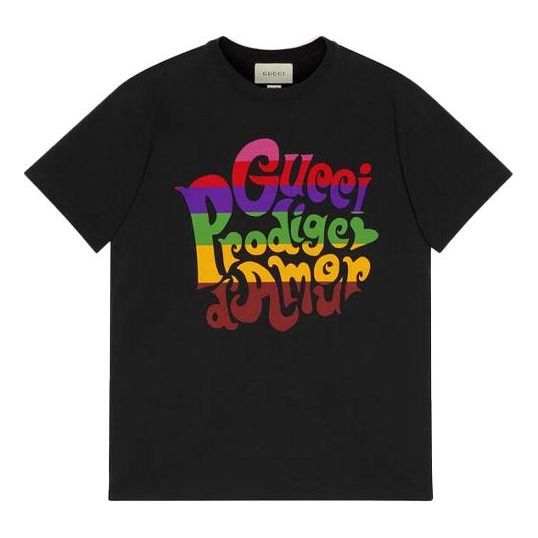 Футболка prodige damour printing round neck short sleeve black Gucci, черный
Футболка prodige damour printing round neck short sleeve black Gucci, черный